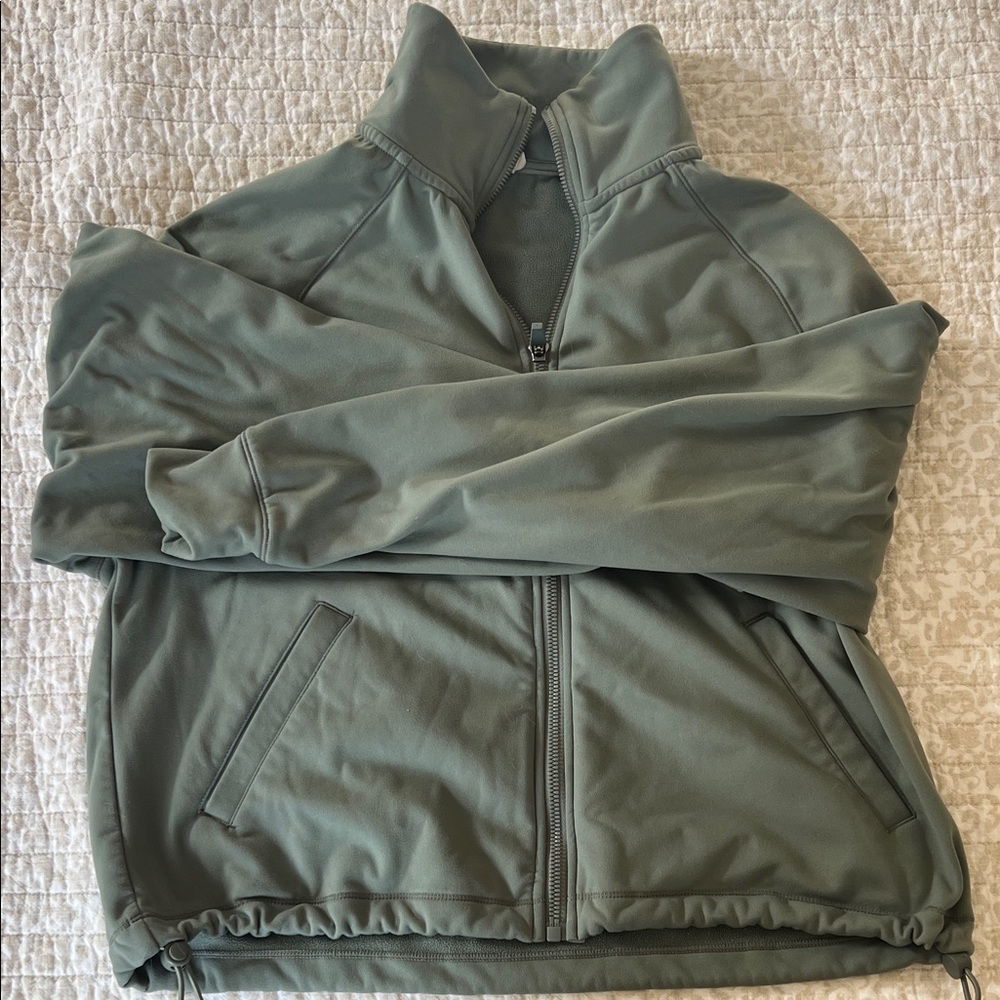 Yogalicious LUX Green Crop Jacket